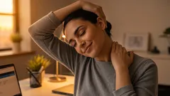 3 esercizi per alleviare il dolore al collo: ideali per chi passa molto tempo seduto